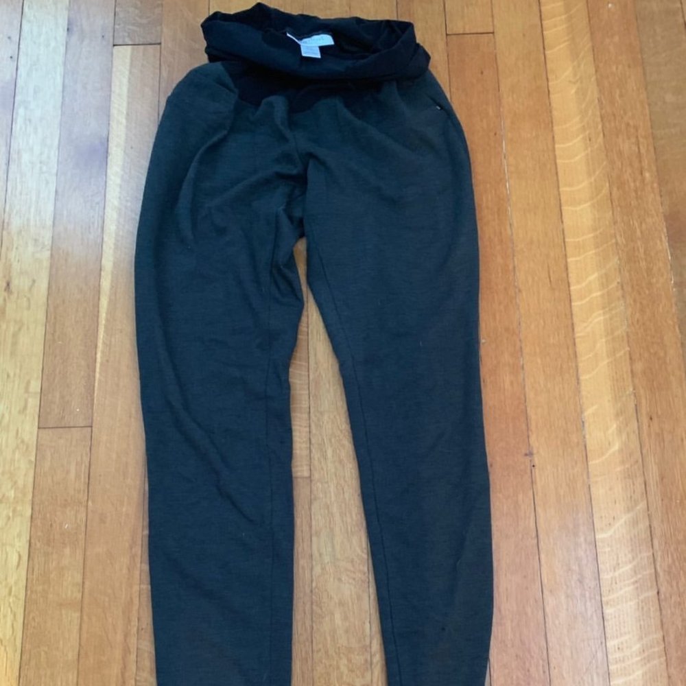 Gray Professional Pant Tights Motherhood Maternity